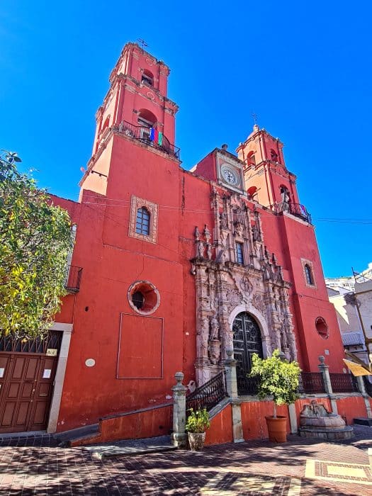 Templo de San Francisco. Qué ver en Guanajuato