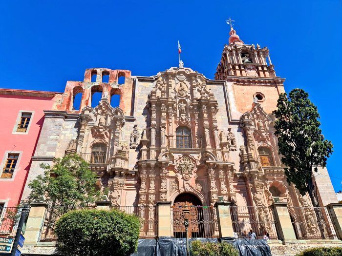 Iglesia de la Compañía de Jesús. Qué visitar en Guanajuato