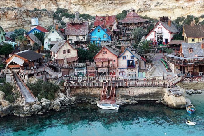 Pueblo de Popeye. Seguro de viaje Malta Pueblo de Popeye. Seguro de viaje Malta