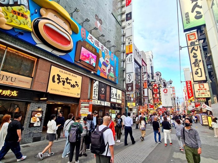 Dotonbori, la mejor zona donde alojarse en Osaka