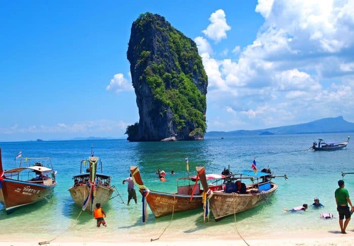 Ao Nang. Donde alojarse en Krabi