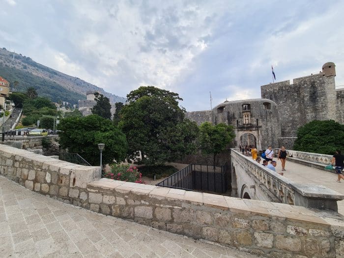 Barrio Pile. Dónde alojarse en Dubrovnik