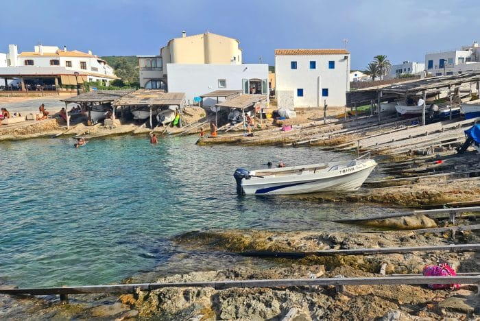 Es Caló San Agustí. Dónde dormir en Formentera