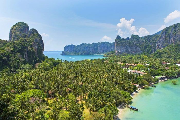 Railay. Lugares donde alojarse en Krabi