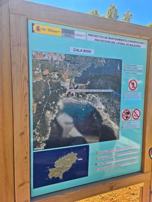 Cómo llegar a Cala Boix