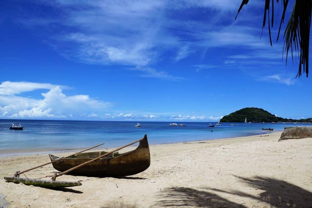 Playa. Seguro de viaje Santo Tomé y Príncipe
