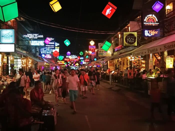 Pub Street. Dónde dormir en Siem Reap