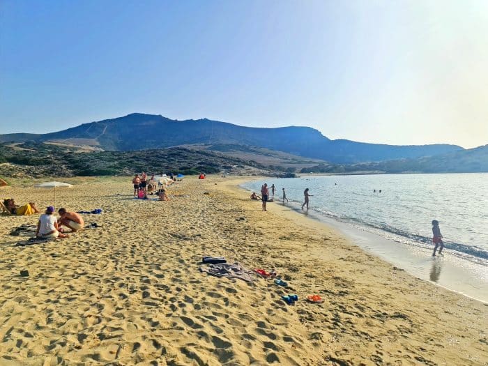 Livadia Beach. Playas más bonitas de Antiparos