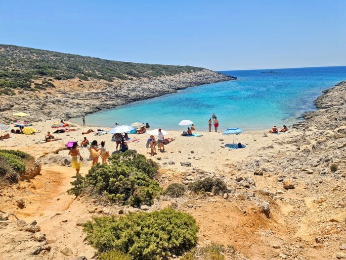 Faneromeni. Mejores playas de Antiparos