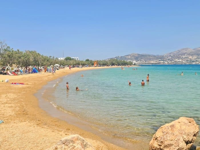 Psaraliki. Mejores playas de Antiparos