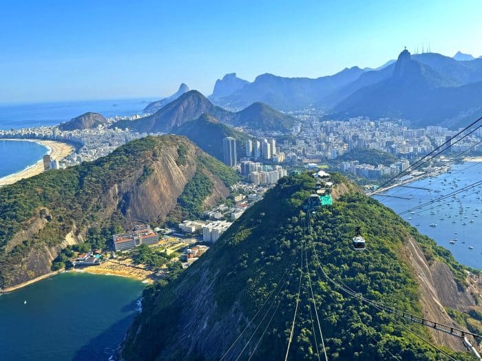 Vistas desde el Pan de Azúcar. Qué ver en Río de Janeiro