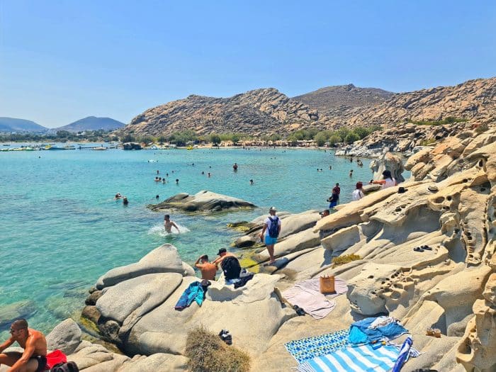 Playa de Paros. Ruta por las Islas Griegas