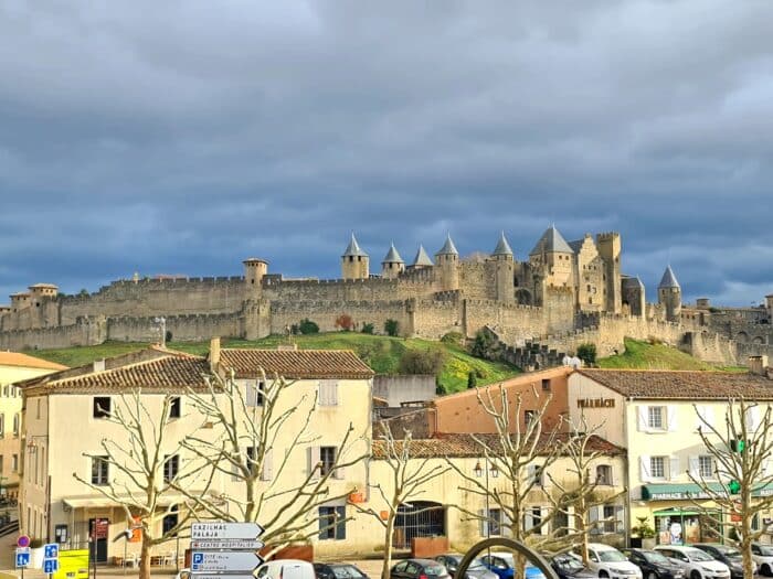 Alrededores de la Ciudadela. Mejores zonas donde alojarse en Carcassonne.