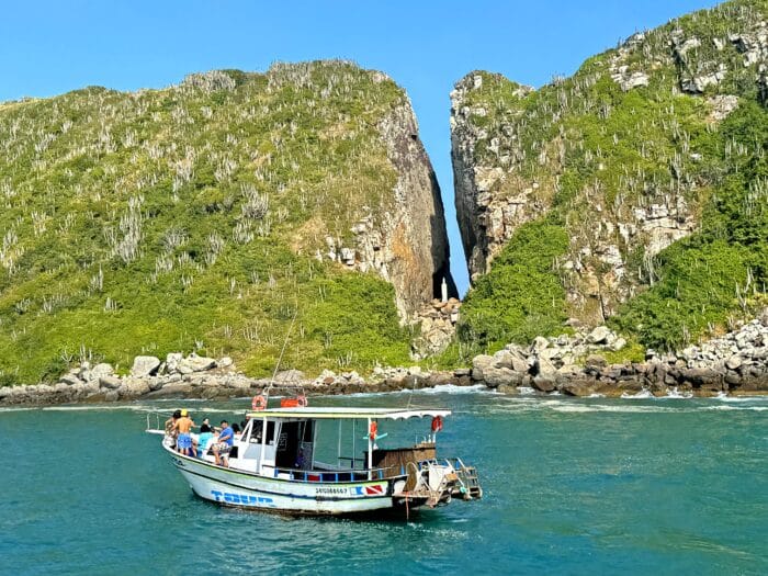 Tour en barco. Que hacer en Arraial do Cabo