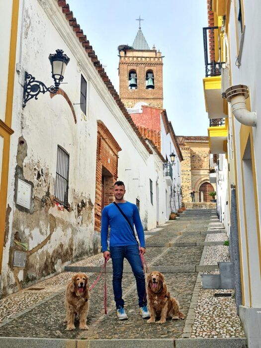 Calles Santa Eulalia y de la Torre. Lugares que visitar en Almonaster la Real