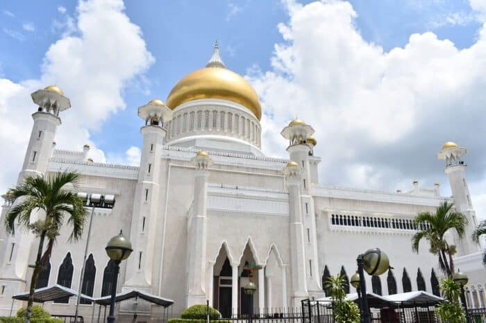 Palacio Nurul Iman en Bandar Seri Begawan. Seguros de viaje Brunéi Palacio Nurul Iman en Bandar Seri Begawan. Seguros de viaje Brunéi