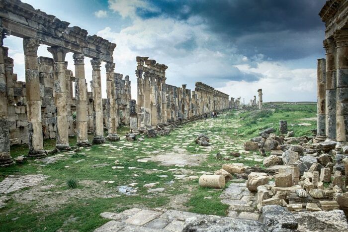 Apamea. Seguro de viaje Siria Apamea. Seguro de viaje Siria