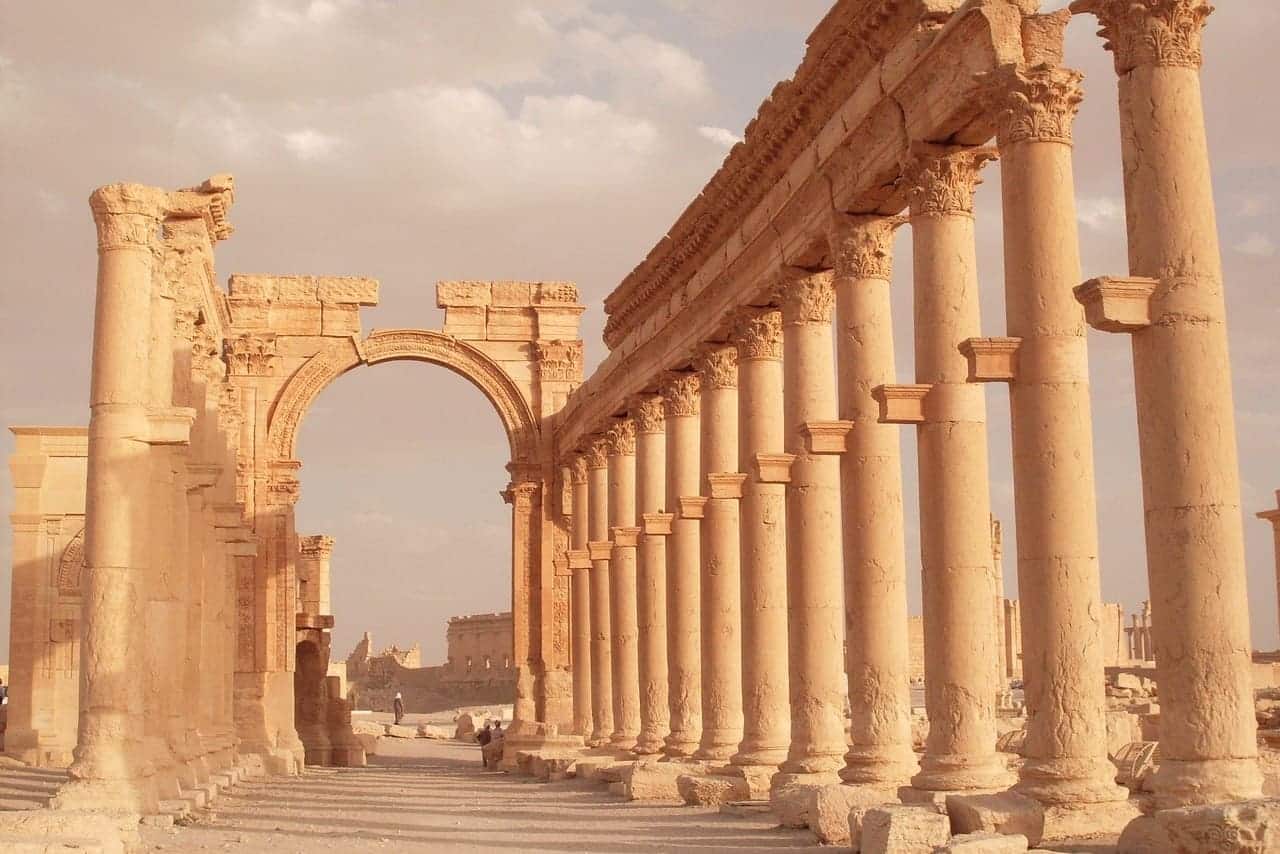 Palmira. Mejores seguros de viaje a Siria