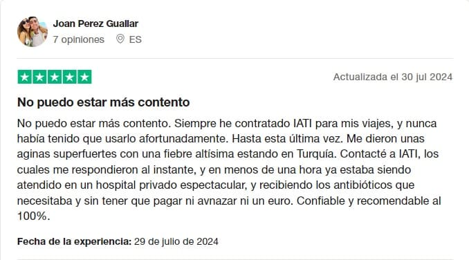 Opinión seguros IATI Trustpilot Opinión seguros IATI Trustpilot
