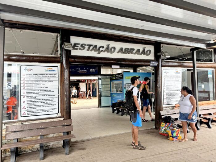 Estación Abraao. Cómo llegar a Ilha Grande