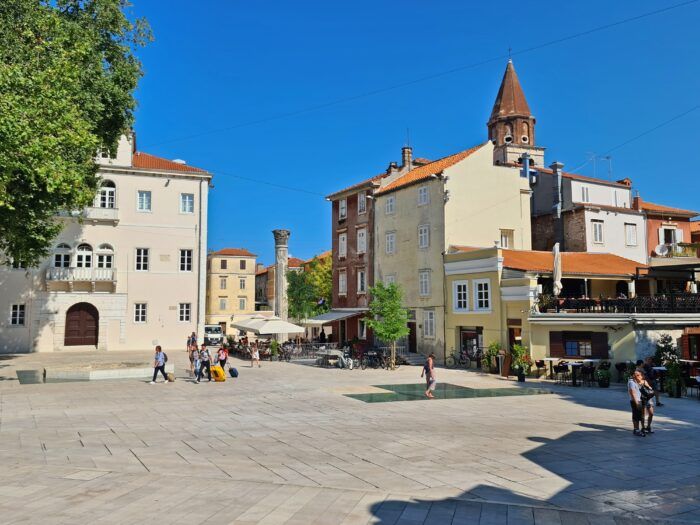 Casco Antiguo. Dónde alojarse en Zadar