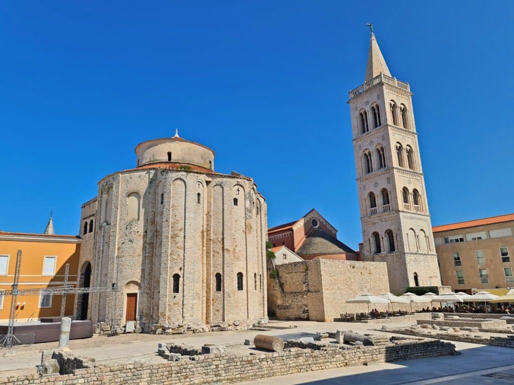 Casco Antiguo. Zonas donde alojarse en Zadar