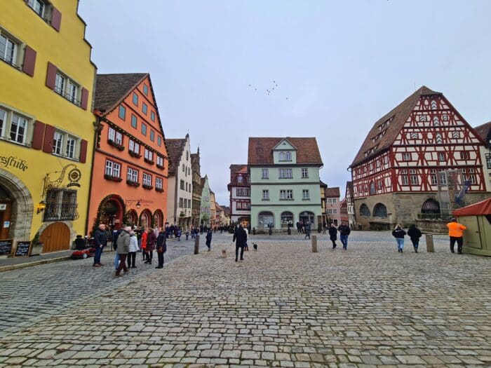 Old Town. Zonas donde alojarse en Rothenburg ob der Tauber