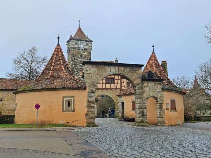 Fuera de las murallas. Zonas donde dormir en Rothenburg ob der Tauber