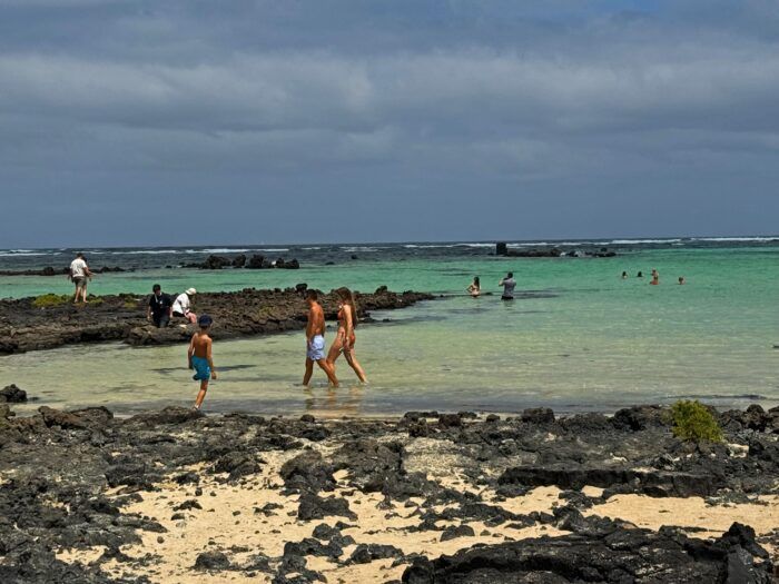Playa Calentón Blanco. Qué visitar en Lanzarote
