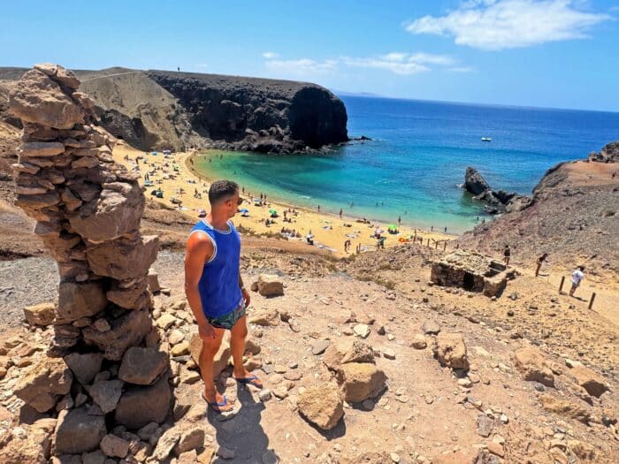Playa de los Ajaches. Qué visitar en Lanzarote