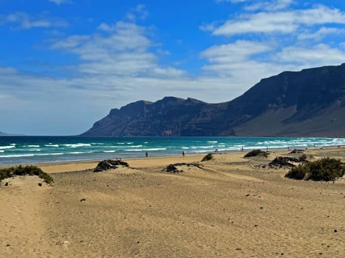 Playa de Famara. Qué visitar en Lanzarote