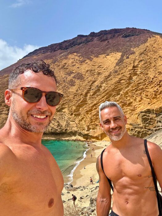 Playa Montaña Amarilla (Playa La Cocina). Qué ver en La Graciosa