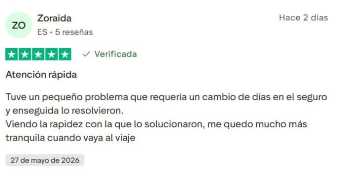 Intermundial opiniones positivas