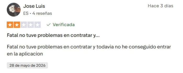 Opiniones Intermundial negativas