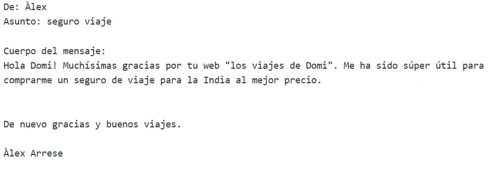 Heymondo opiniones lectores Los Viajes de Domi