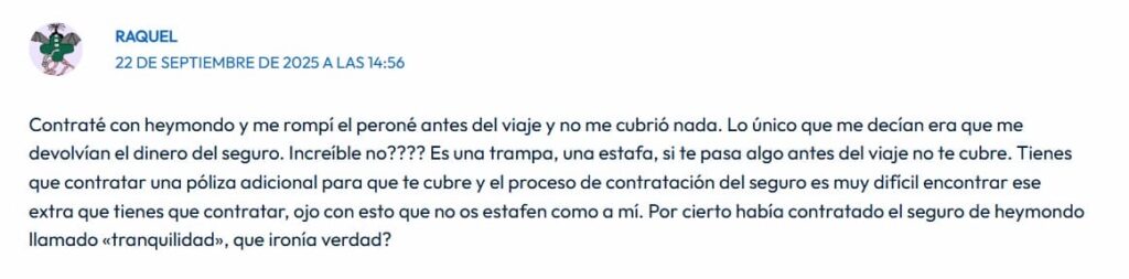 Opinión Heymondo de lector de Los Viajes de Domi