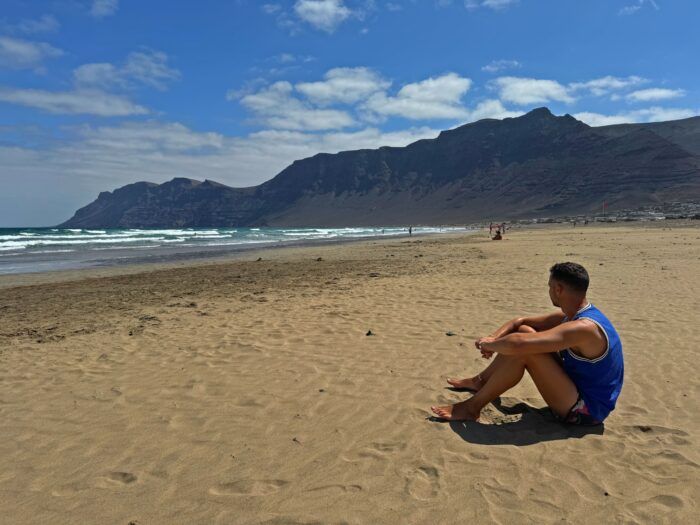 Playa de Famara. Qué visitar en Teguise