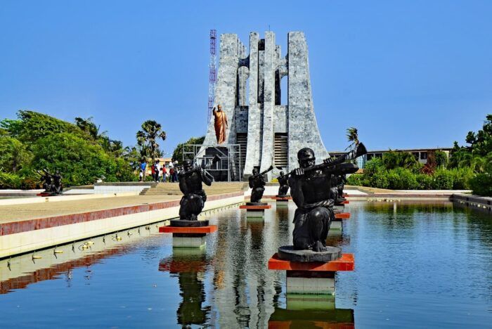 Kwame Nkrumah Memorial Park, Accra. Seguro de viaje a Ghana Kwame Nkrumah Memorial Park, Accra. Seguro de viaje a Ghana