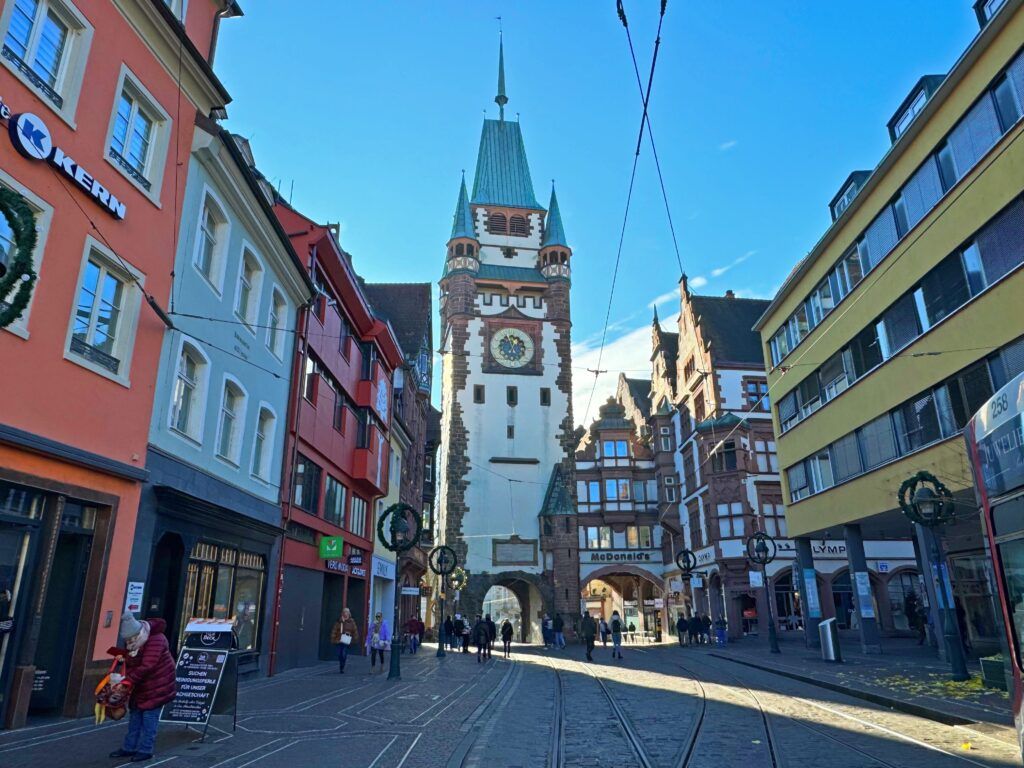 Puerta de San Martín. Dónde alojarse en Friburgo