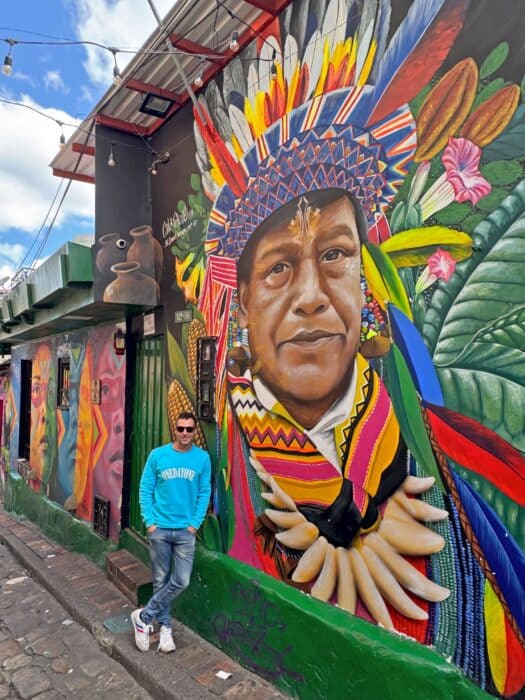 Callejón del Embudo. Qué visitar en Bogotá