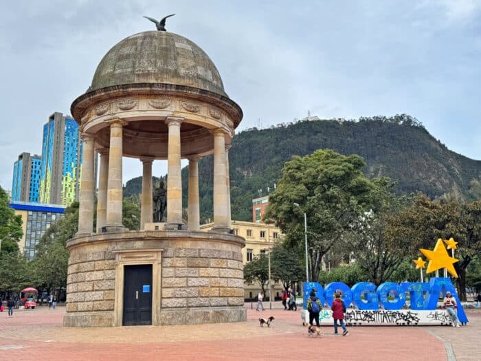 Parque de los Periodistas. Qué ver en Bogotá