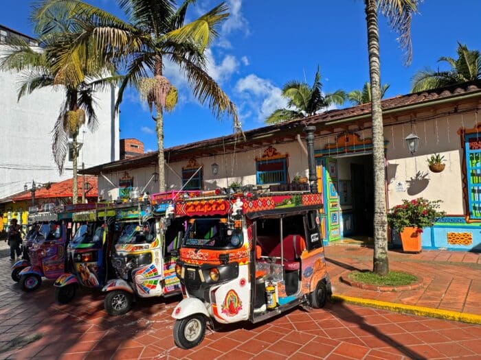 Parque Principal. Qué visitar en Guatapé