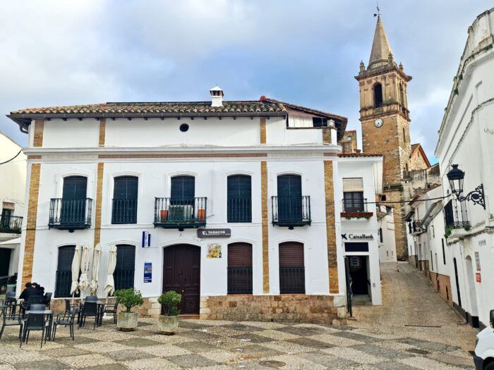 Plaza de España. Qué ver en Alájar