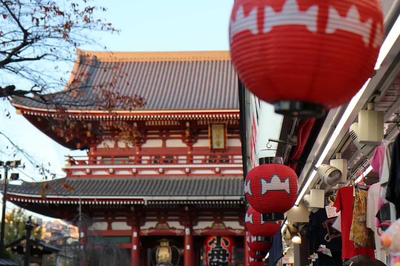 Templo Tokio. Mejores seguros de viaje Asia