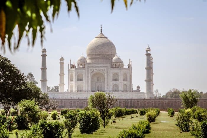 Taj Mahal, India. Seguro de viaje para Asia Taj Mahal, India. Seguro de viaje para Asia