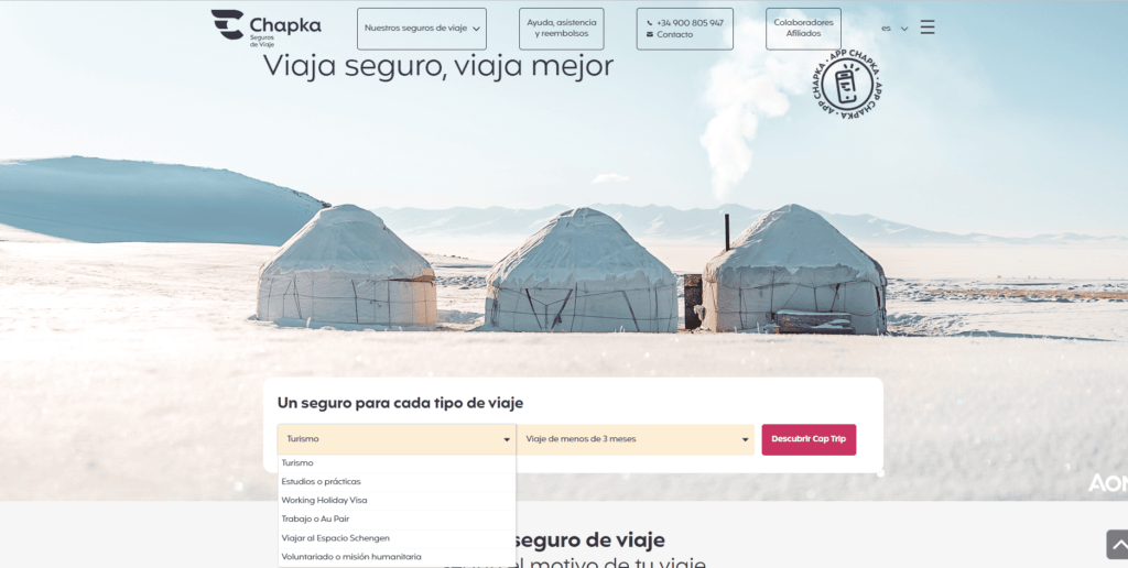 Descuento seguros de viaje Chapka. Mayores descuentos seguros de viaje Descuento seguros de viaje Chapka. Mayores descuentos seguros de viaje