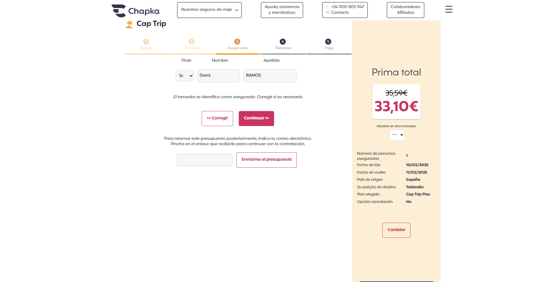 Descuento seguros de viaje Chapka. Mayores descuentos seguros de viaje