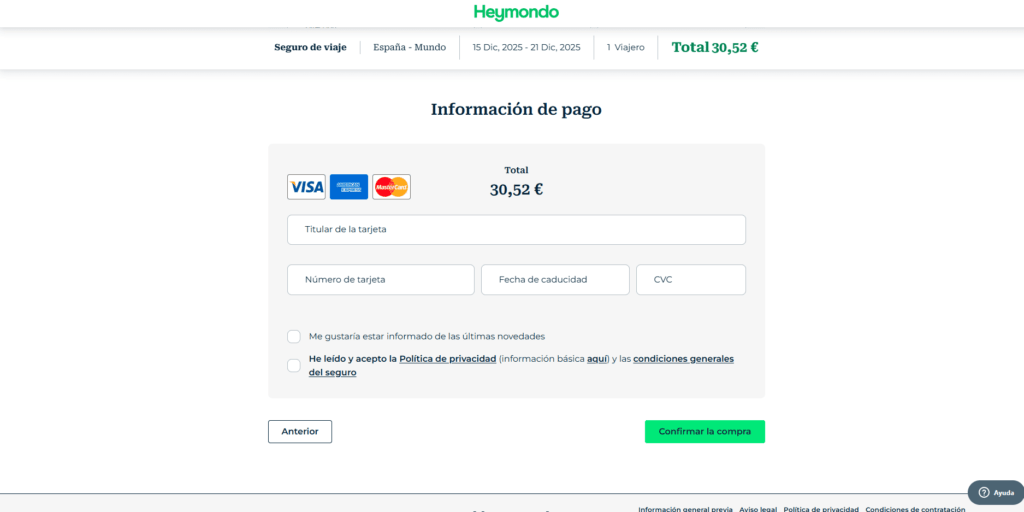 Descuento Heymondo seguros. Mayores descuentos seguros de viaje Descuento Heymondo seguros. Mayores descuentos seguros de viaje