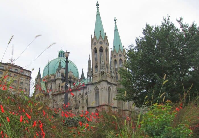 Catedral Da Sé. Dónde alojarse en Sao Paulo