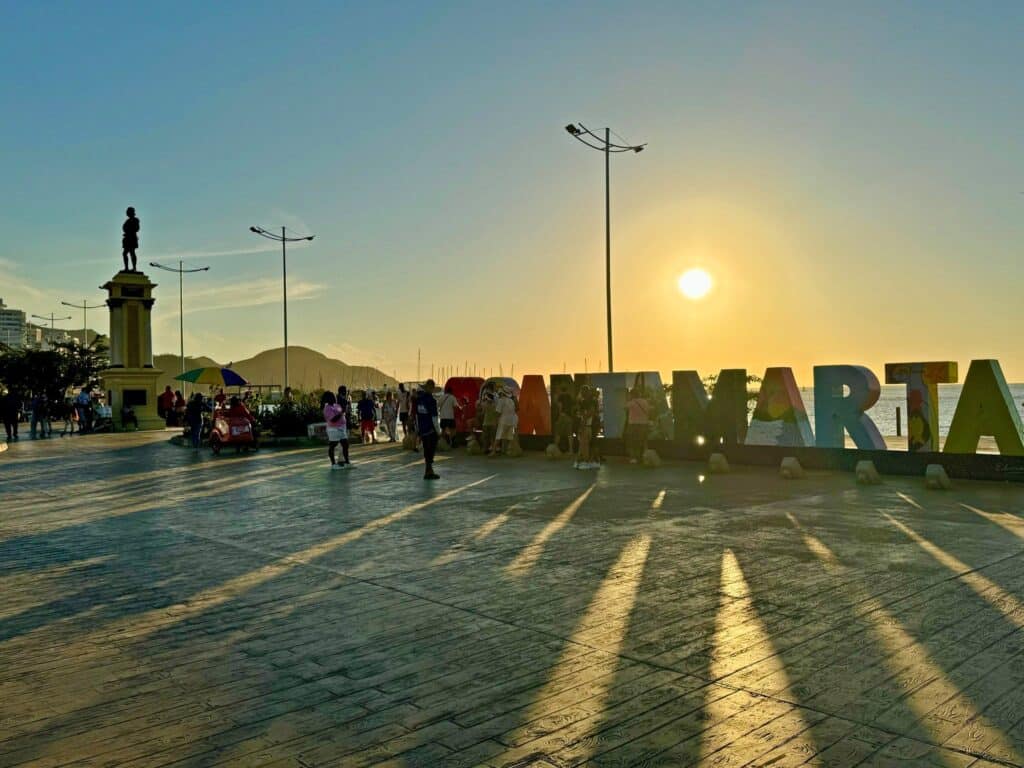 Malecón. Dónde alojarse en Santa Marta (Colombia)